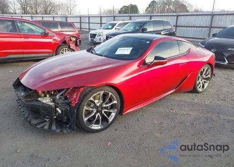 2018 Lexus Lc 500 z USA, uszkodzony, nr VIN JTHHP5AYXJA001361